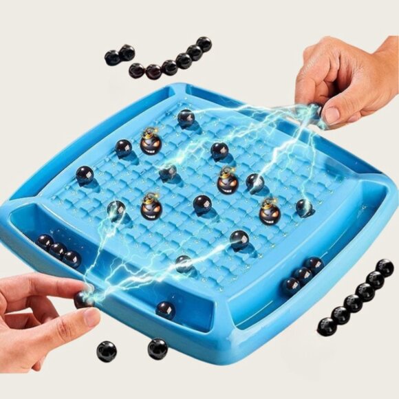 Fun Family Magnetic Chess Game with 32pcs Stones Table Game - Picture 1 of 7